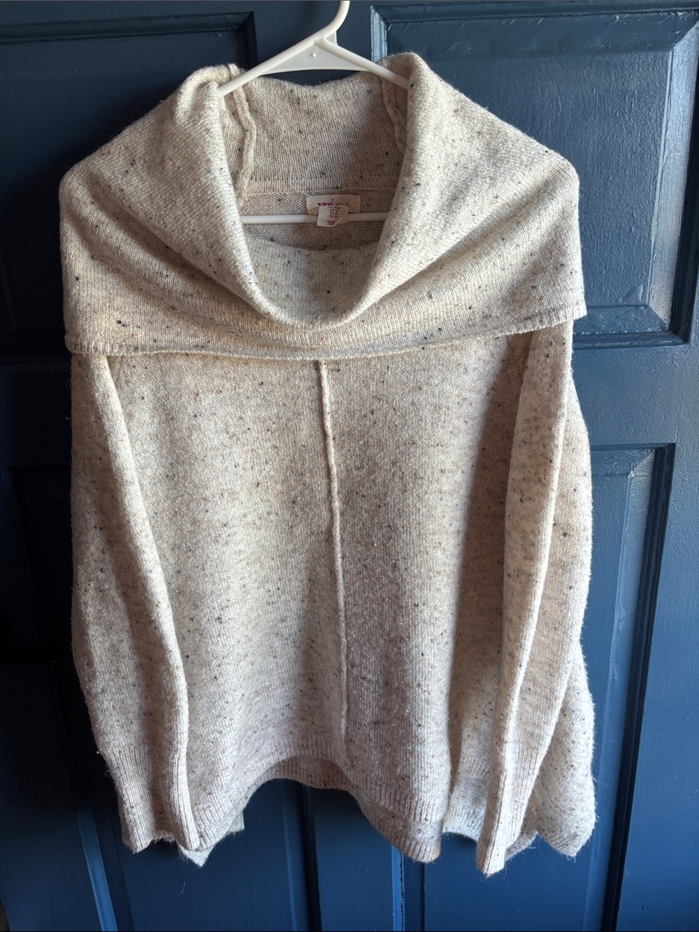 Yes Lola Speckled Cowl Neck Sweater